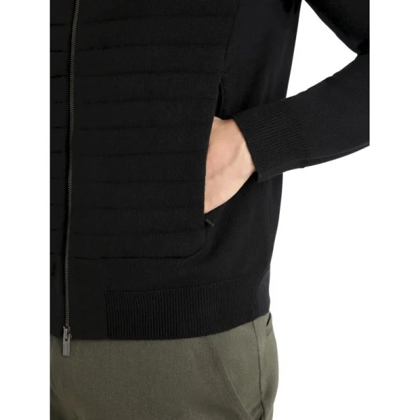 à prix imbattables Vente flash 👍 Icebreaker ICL ZoneKnit Insulated Knit Bomber – Sweatshirt en laine mérinos homme 🛒 9