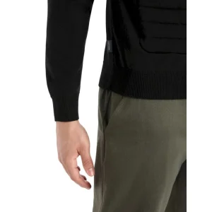 à prix imbattables Vente flash 👍 Icebreaker ICL ZoneKnit Insulated Knit Bomber – Sweatshirt en laine mérinos homme 🛒 27