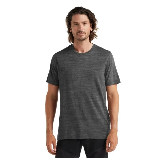 fashioniable Tout neuf 😀 Icebreaker Tech Lite II SS Tee – T-shirt en laine mérinos homme I Hardloop 🎉 9