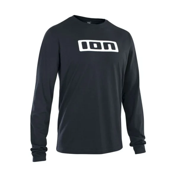 Coupon 🎉 ION Tee Logo LS – Maillot VTT homme ✨ Livraison gratuite 1