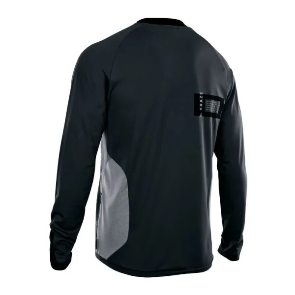 Remise ✨ ION Tee LS Traze VENT – Maillot VTT homme 👍 qualité supérieure 3