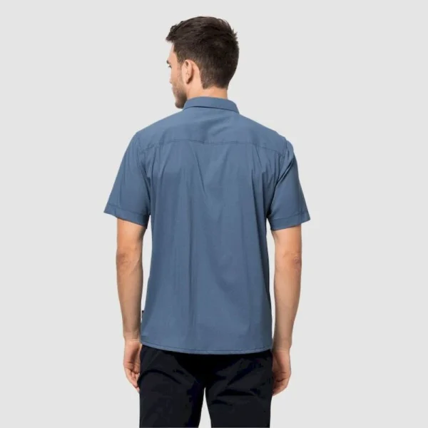 acheter Acheter 🔥 Jack Wolfskin Kenovo Ii S/S – Chemise homme ⭐ 4