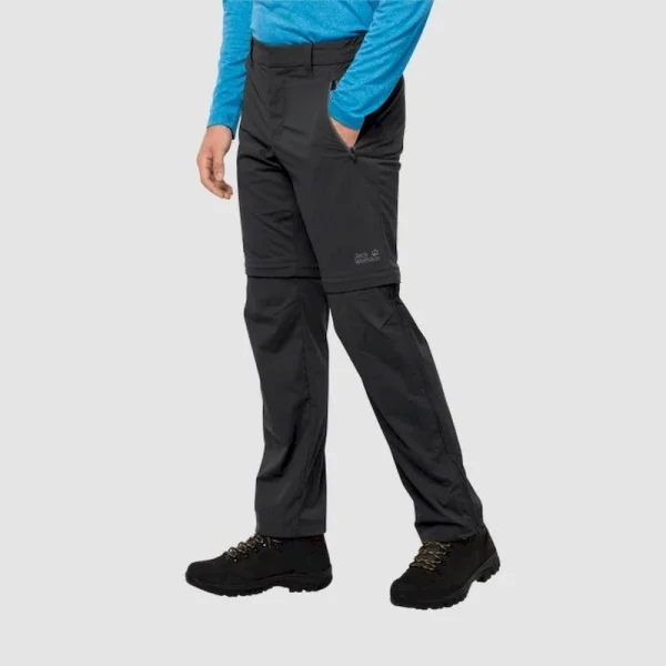 prix pas cher Promo 🔥 Jack Wolfskin Overland Zip Away – Pantalon softshell homme 🥰 3