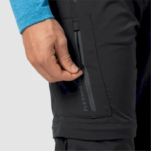 prix pas cher Promo 🔥 Jack Wolfskin Overland Zip Away – Pantalon softshell homme 🥰 18