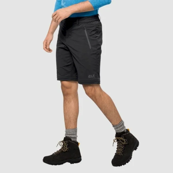 prix pas cher Promo 🔥 Jack Wolfskin Overland Zip Away – Pantalon softshell homme 🥰 8
