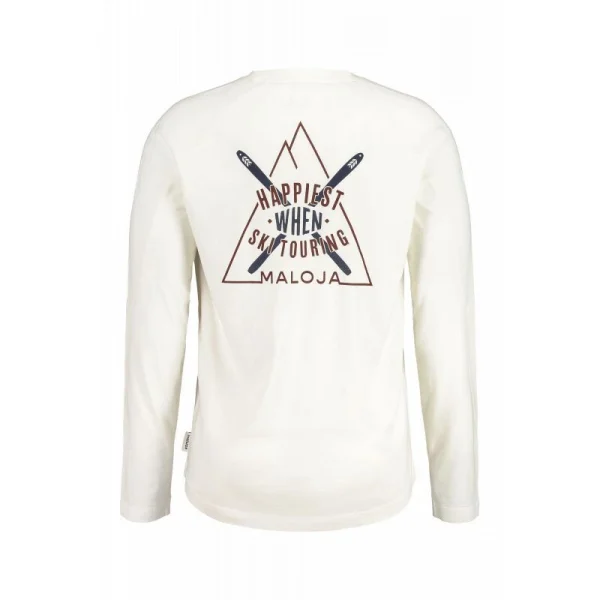 soldes de Noël Remise 👏 Maloja RauchschwalbeM. – T-shirt homme 🧨 3