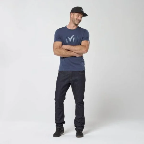 mode pas cher Remise 💯 Millet Millet Logo Ts Ss – T-shirt homme ⭐ 6