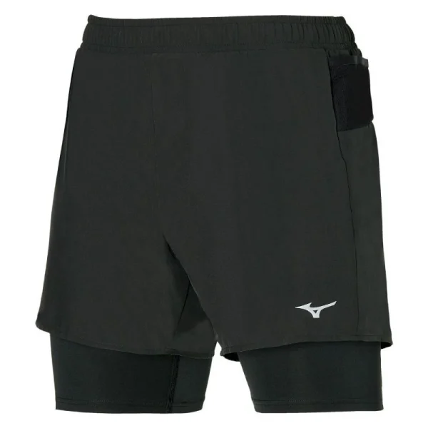 Acheter 🧨 Mizuno ER 5.5 2In1 Short – Short running homme 🎉 officiel 1
