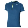 Grosses soldes 👏 Mizuno Trail Dryaeroflow HZ Tee – T-shirt homme ❤️ Livraison internationale 11