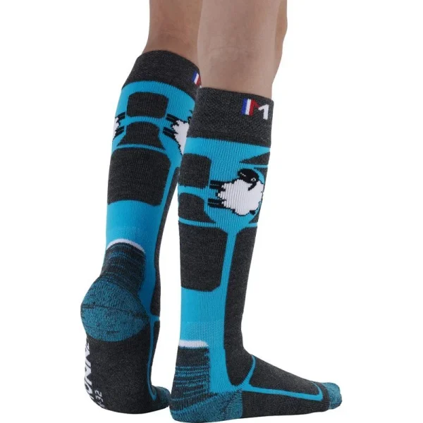 Retour Facile et Gratuit Nouveau 😀 Monnet Wooly Kids – Chaussettes ski enfant 🤩 3