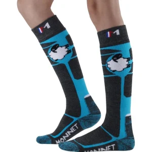 Retour Facile et Gratuit Nouveau 😀 Monnet Wooly Kids – Chaussettes ski enfant 🤩 14