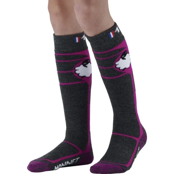 Retour Facile et Gratuit Nouveau 😀 Monnet Wooly Kids – Chaussettes ski enfant 🤩 6