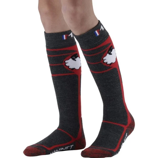 Retour Facile et Gratuit Nouveau 😀 Monnet Wooly Kids – Chaussettes ski enfant 🤩 7