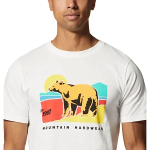 comparez les prix Promo 😍 Mountain Hardwear 1993 Bear Graphic Short Sleeve – T-shirt homme 😀 13