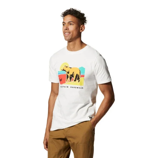comparez les prix Promo 😍 Mountain Hardwear 1993 Bear Graphic Short Sleeve – T-shirt homme 😀 6