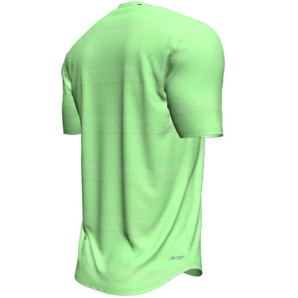De gros 🔔 New Balance Q Speed Jacquard Short Sleeve – T-shirt homme 🎉 jusqu'à 3