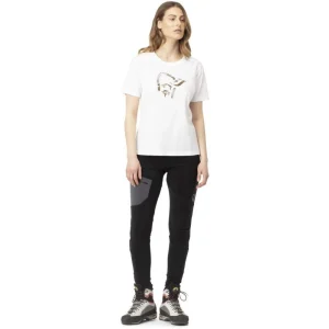 Meilleure affaire 😍 Norrona /29 Cotton Wood Viking T-Shirt – T-shirt femme 🎉 soldes en ligne 10