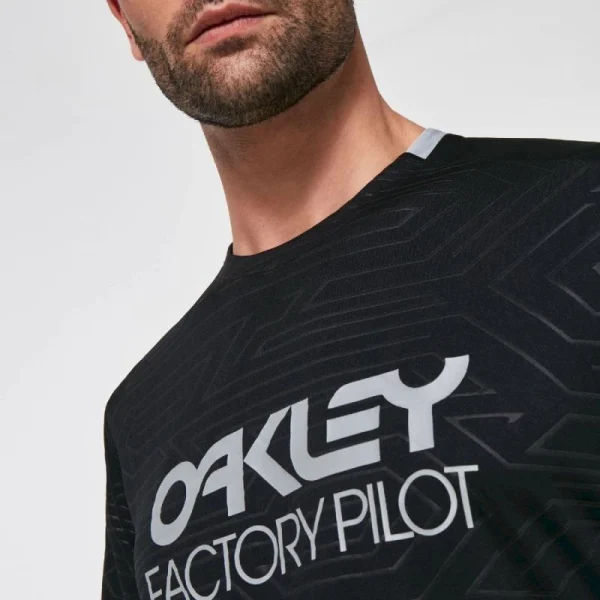 vente pas cher en ligne Grosses soldes 🎁 Oakley Pipeline Trail Tee – Maillot VTT homme 🎁 8