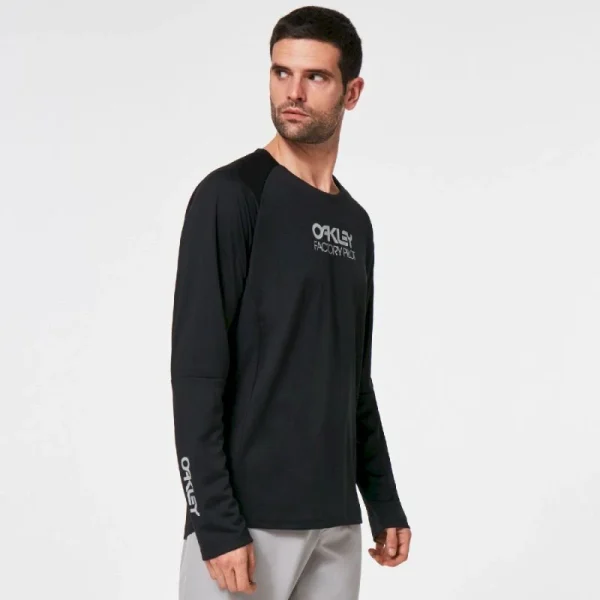 guranteed de qualité Budget 🔥 Oakley Switchback LS Trail Tee – Maillot VTT homme 🥰 4