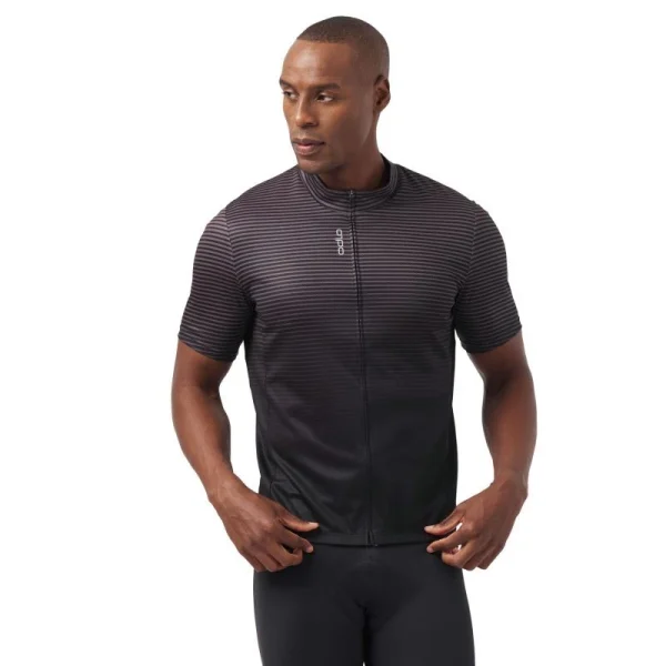 vente pas cher Meilleure affaire 👏 Odlo Essential – Maillot vélo homme 👍 1