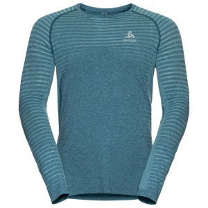 Tout neuf 🛒 Odlo Essential Seamless – T-shirt running manches longues homme ✔️ magasin paris 18