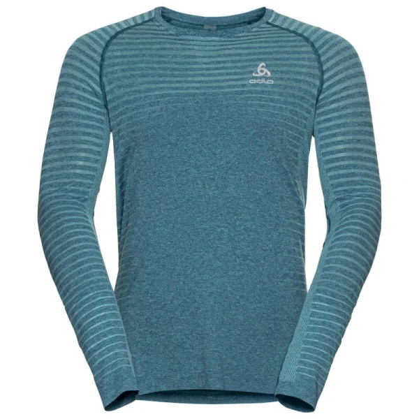 Tout neuf 🛒 Odlo Essential Seamless – T-shirt running manches longues homme ✔️ magasin paris 7