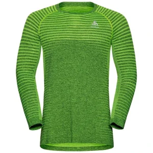 Tout neuf 🛒 Odlo Essential Seamless – T-shirt running manches longues homme ✔️ magasin paris 16