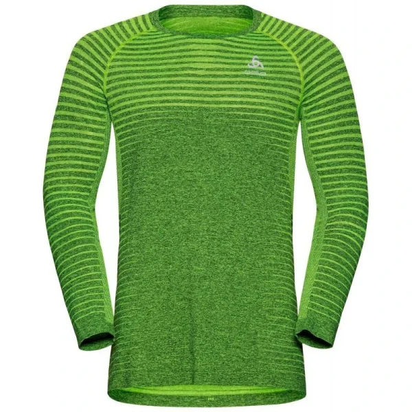 Tout neuf 🛒 Odlo Essential Seamless – T-shirt running manches longues homme ✔️ magasin paris 6