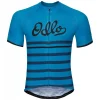 Le moins cher ⌛ Odlo Stand-Up Collar S/S Full Zip Fujin Print – Maillot Homme ⌛ Prestation Et Rapide 35