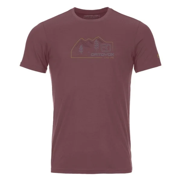remise en ligne Acheter ⭐ Ortovox 140 Cool Vintage Badge – T-shirt homme 🌟 1