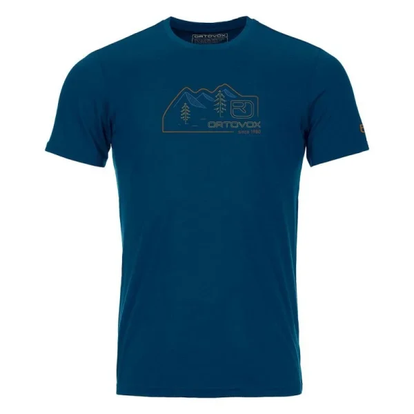 remise en ligne Acheter ⭐ Ortovox 140 Cool Vintage Badge – T-shirt homme 🌟 5
