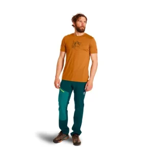 soldes pas cher Nouveau 🔥 Ortovox 150 Cool Logo Sketch – T-shirt homme 👏 6