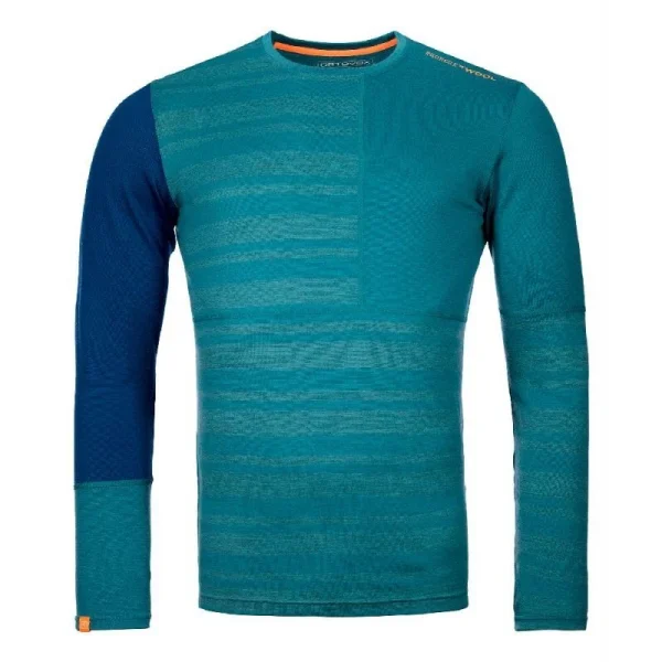 Tout neuf 😉 Ortovox 185 Rock’N’Wool Long Sleeve – Sous-vêtement thermique homme ⌛ garantis authentique 4