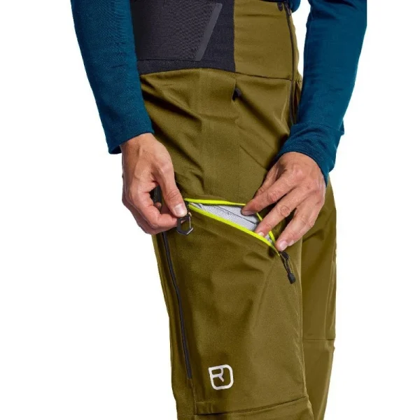 Pas Cher soldes France Offres 🥰 Ortovox 3L Guardian Shell Pants – Pantalon ski homme 🎉 5