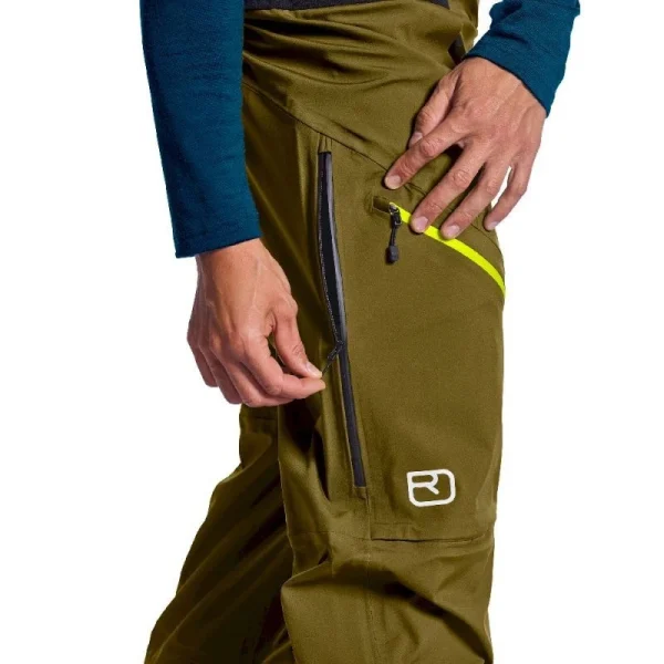 Pas Cher soldes France Offres 🥰 Ortovox 3L Guardian Shell Pants – Pantalon ski homme 🎉 6