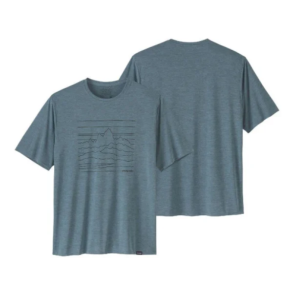 destockage Promo ⭐ Patagonia Cap Cool Daily Graphic 👕 Shirt – T-shirt homme 🌟 1