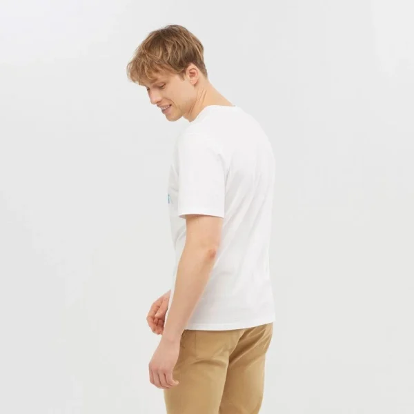 Bon marché 🥰 Salomon Outlife Logo SS Tee – T-shirt homme 😉 Satisfait ou Remboursé 3