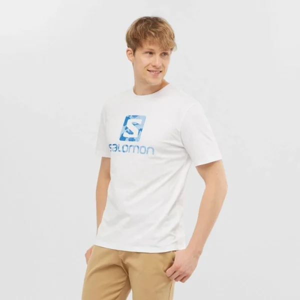 Bon marché 🥰 Salomon Outlife Logo SS Tee – T-shirt homme 😉 Satisfait ou Remboursé 1