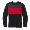Meilleure affaire 🥰 Smartwool Merino 250 Baselayer Colorblock Crew Boxed – Maillot homme 🧨 SOLDES TOUT À 5