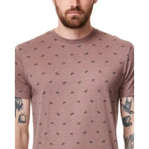 Promo 😉 Tentree Bike Around Print – T-shirt homme 🔔 styles dernier cri 8