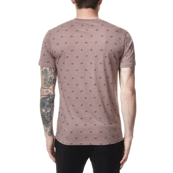 Promo 😉 Tentree Bike Around Print – T-shirt homme 🔔 styles dernier cri 4
